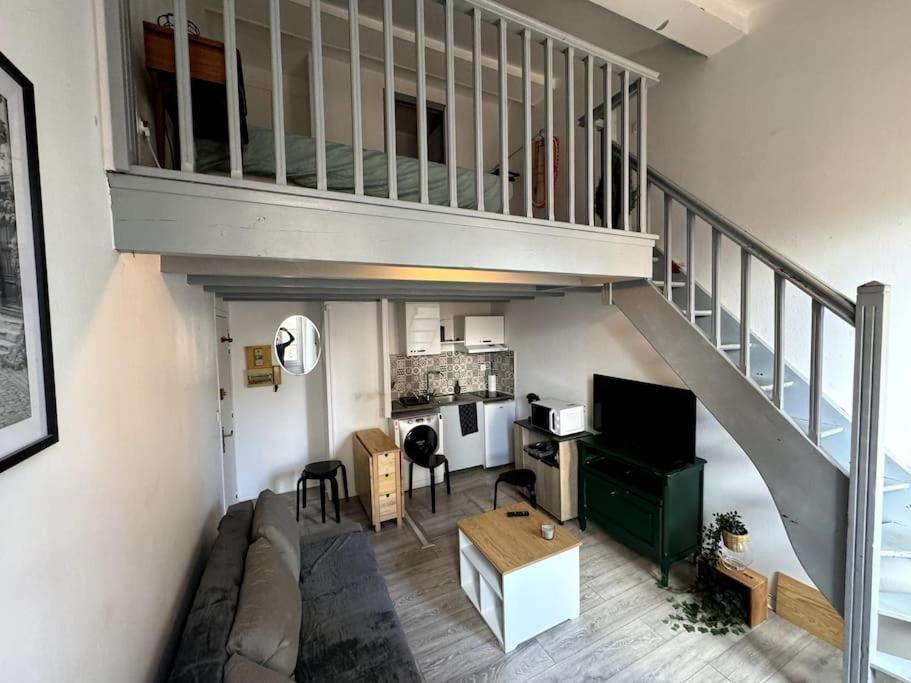 Apartamento Centre Toulouse - Gare Matabiau - Grand Duplex Exterior foto