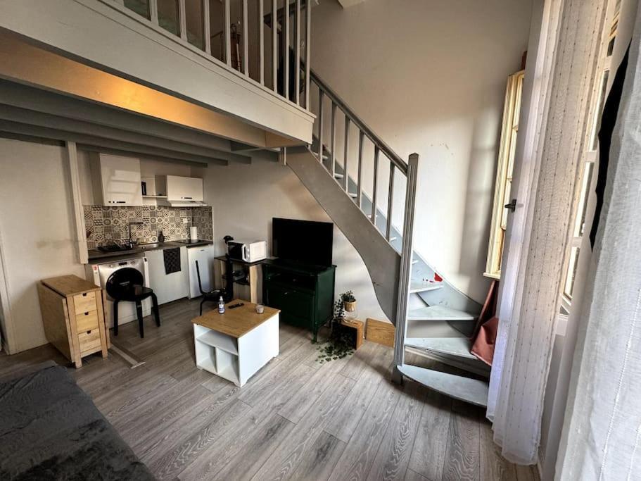 Apartamento Centre Toulouse - Gare Matabiau - Grand Duplex Exterior foto